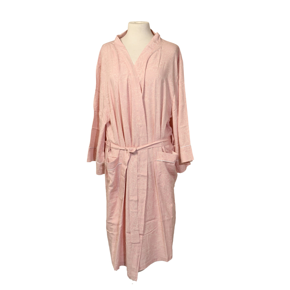 K&Co Viscose Robe Large/Extra Large  - PINK POSY